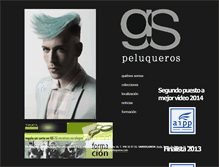 Tablet Screenshot of gspeluqueros.com